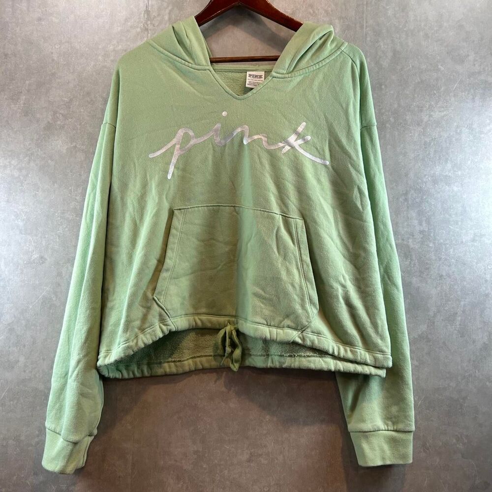 Victoria-s-secret Women's Green Hoodie